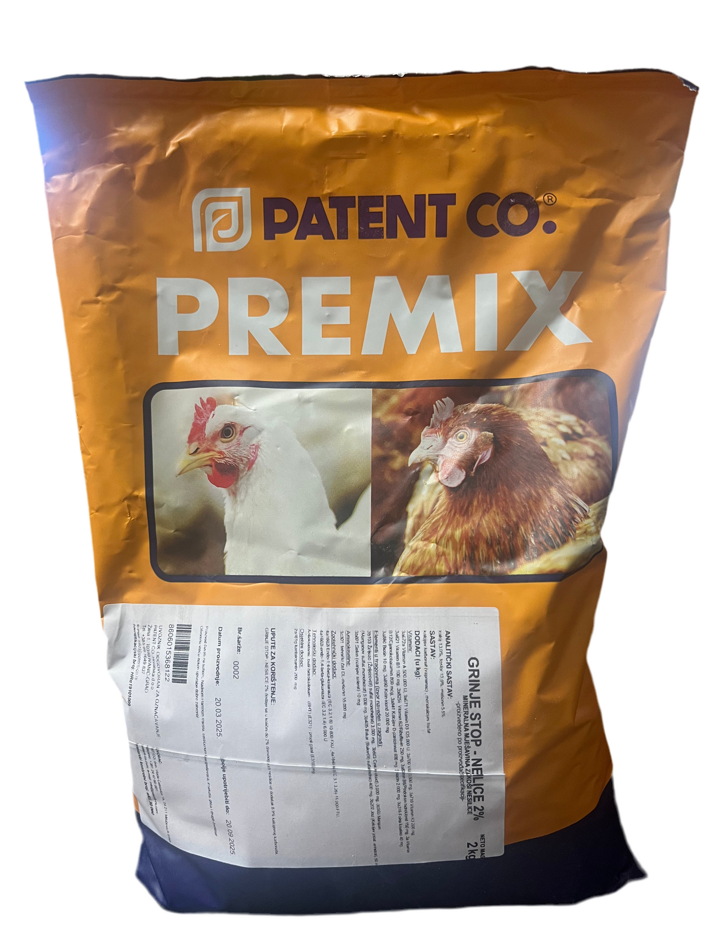 Grinje stop - nesilice 2% 2kg