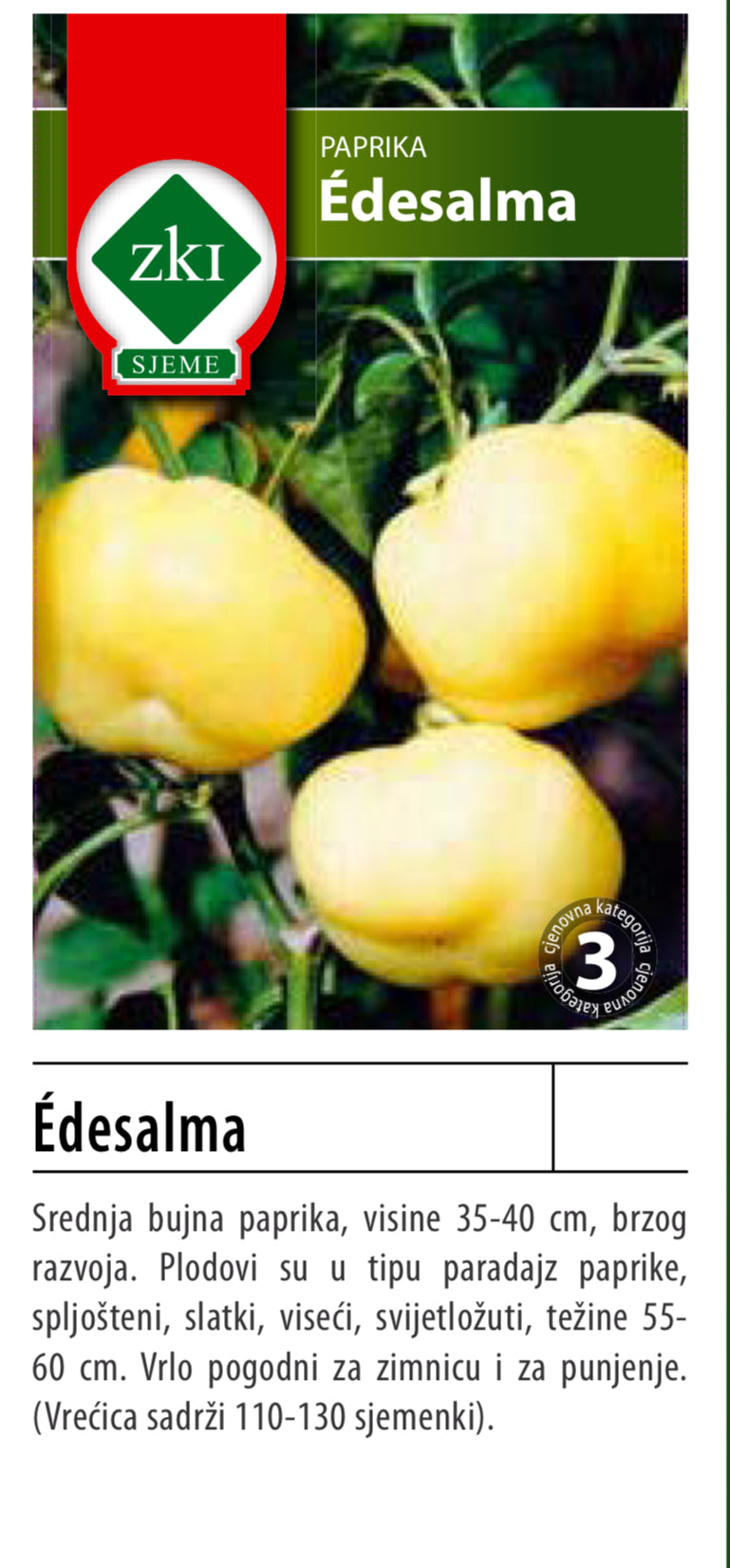 Paprika - edesalma
