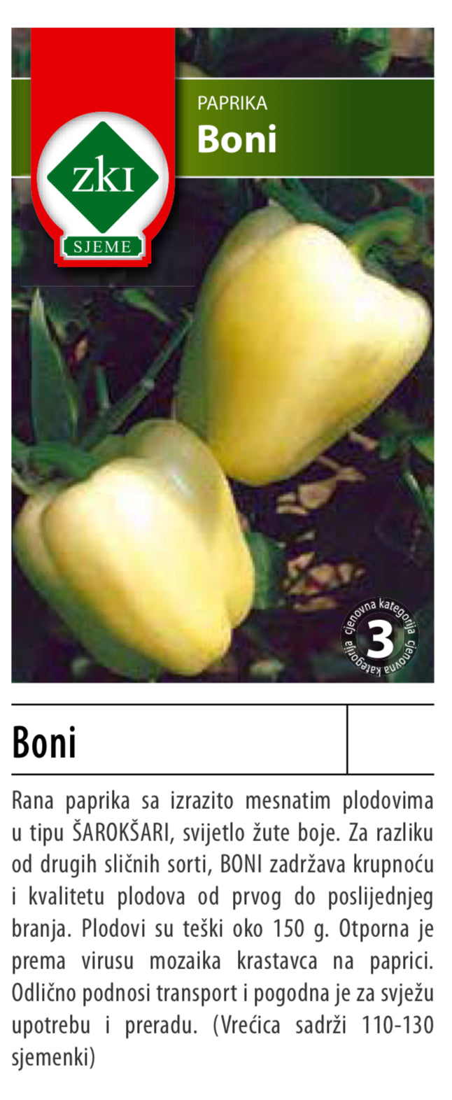 Paprika - boni