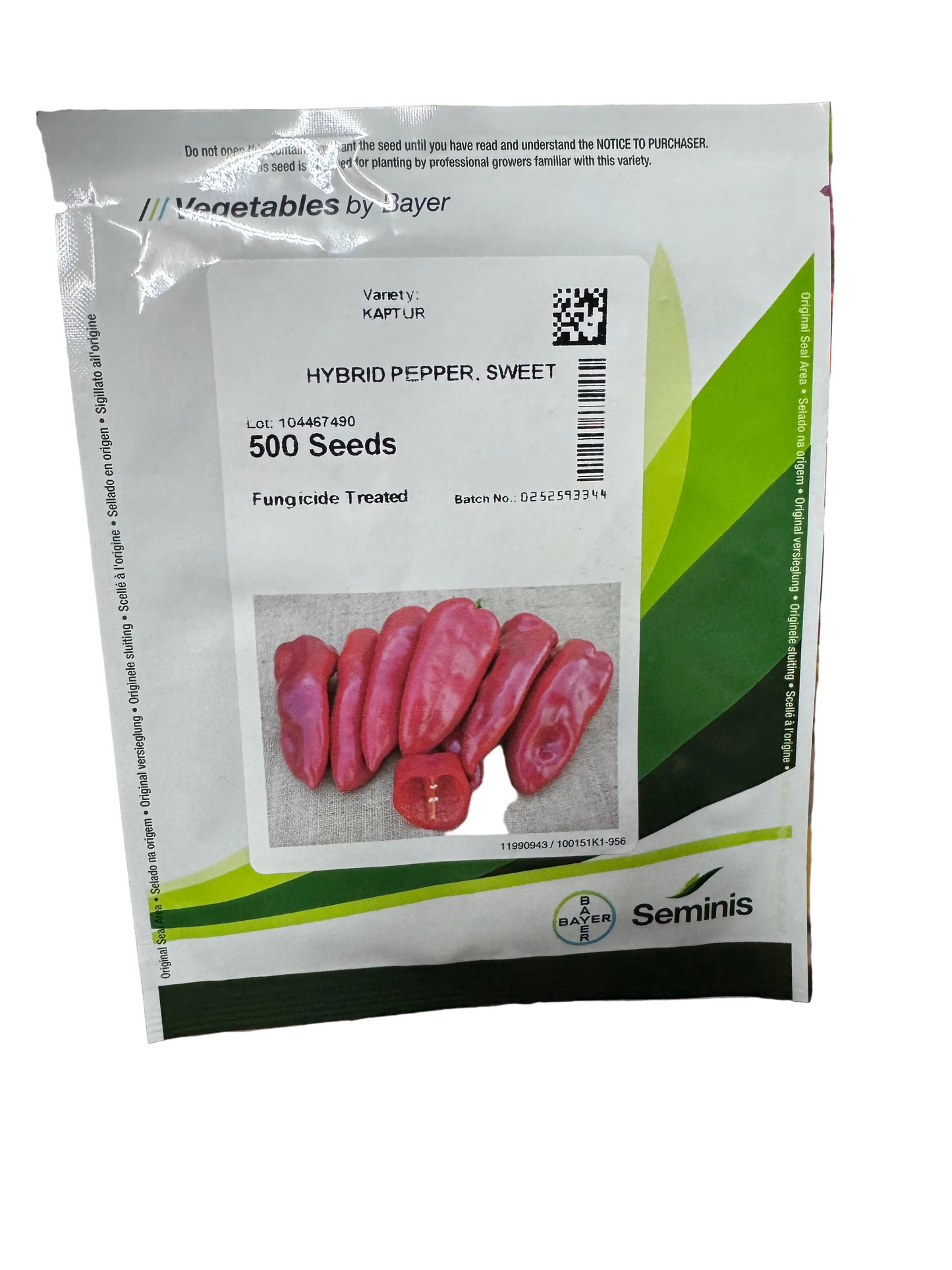 Kaptur F1 - Paprika 500 sj.