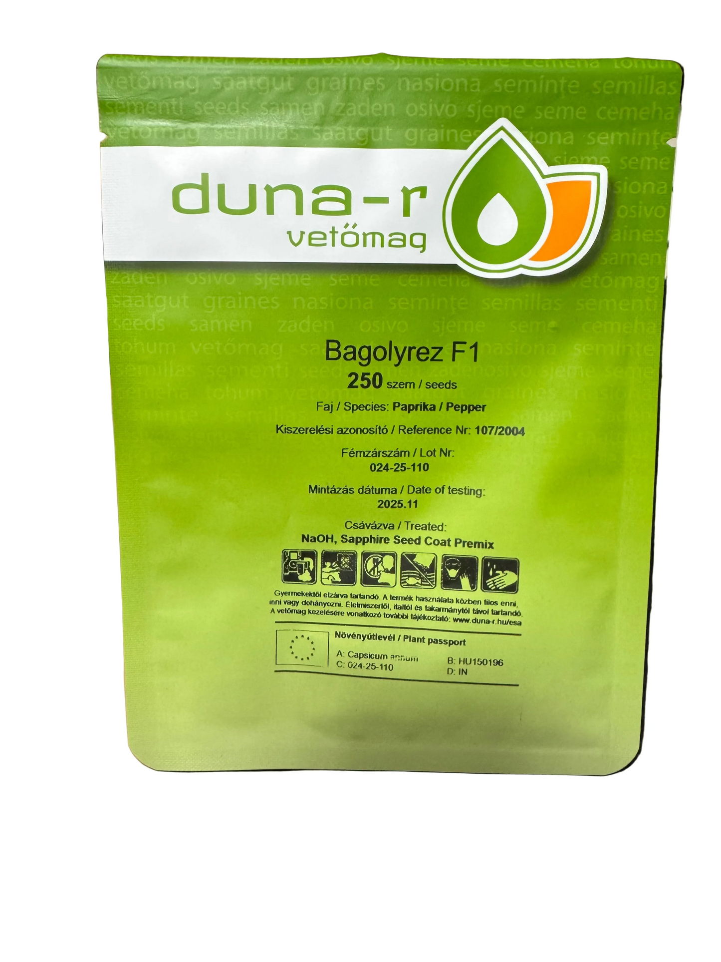 Bagolyrez F1 - paprika 250 sj.