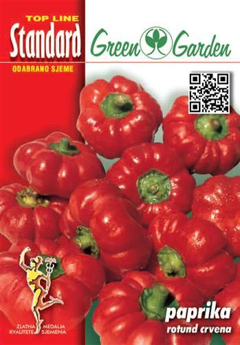 Paprika - rotund crvena