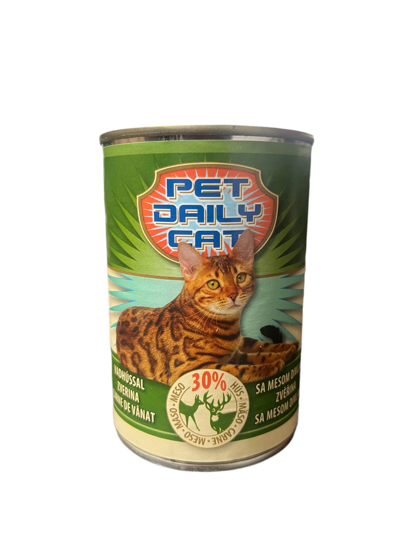 Pet daily cat - meso divljači 415g
