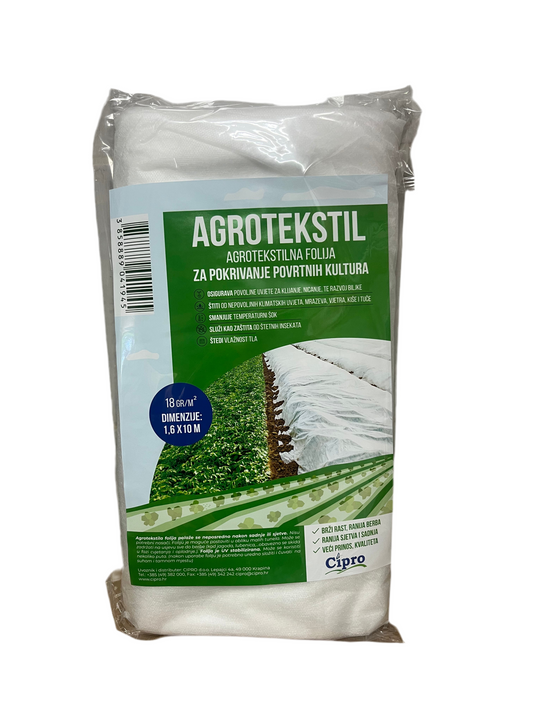 Agrotekstilna folija 1,6x10m