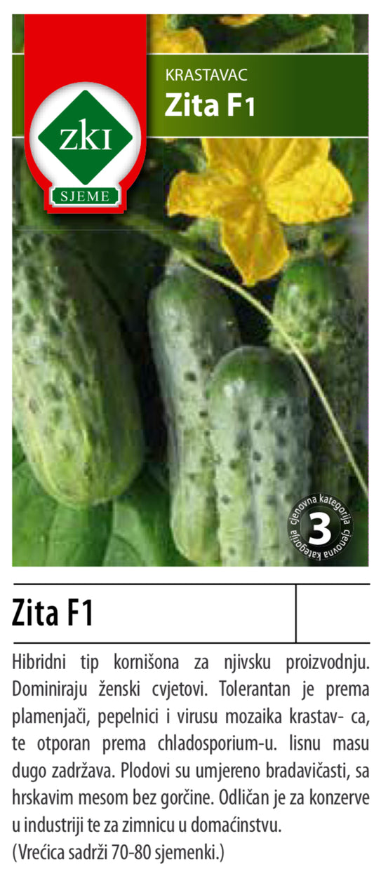 Zita F1 - krastavac