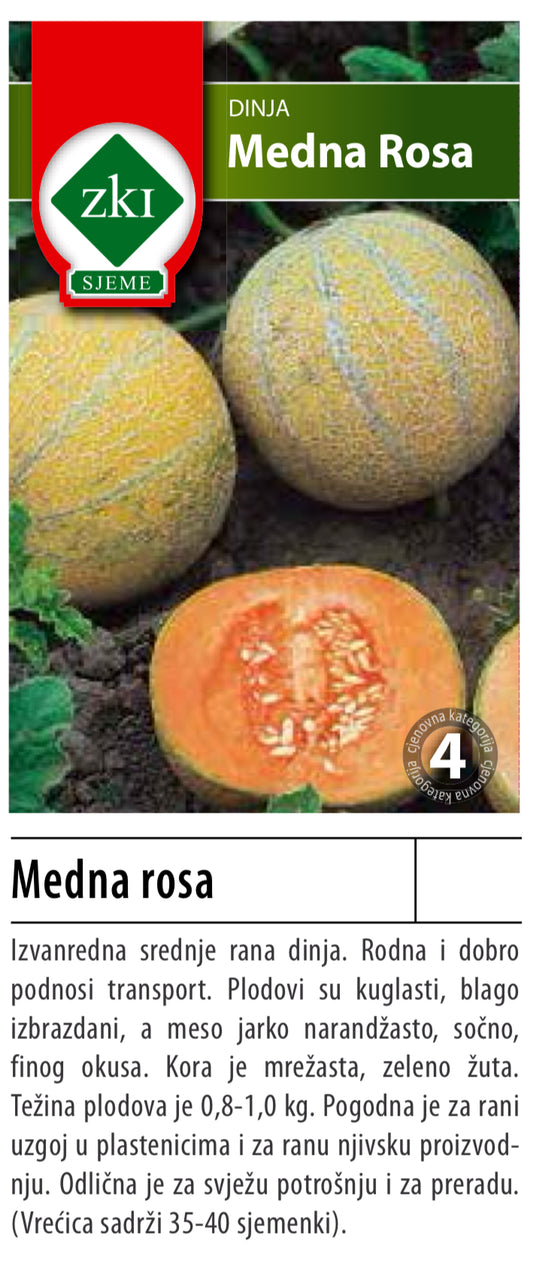 Dinja - medna rosa