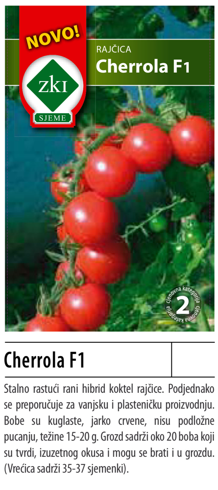 Cherrola F1 - rajčica