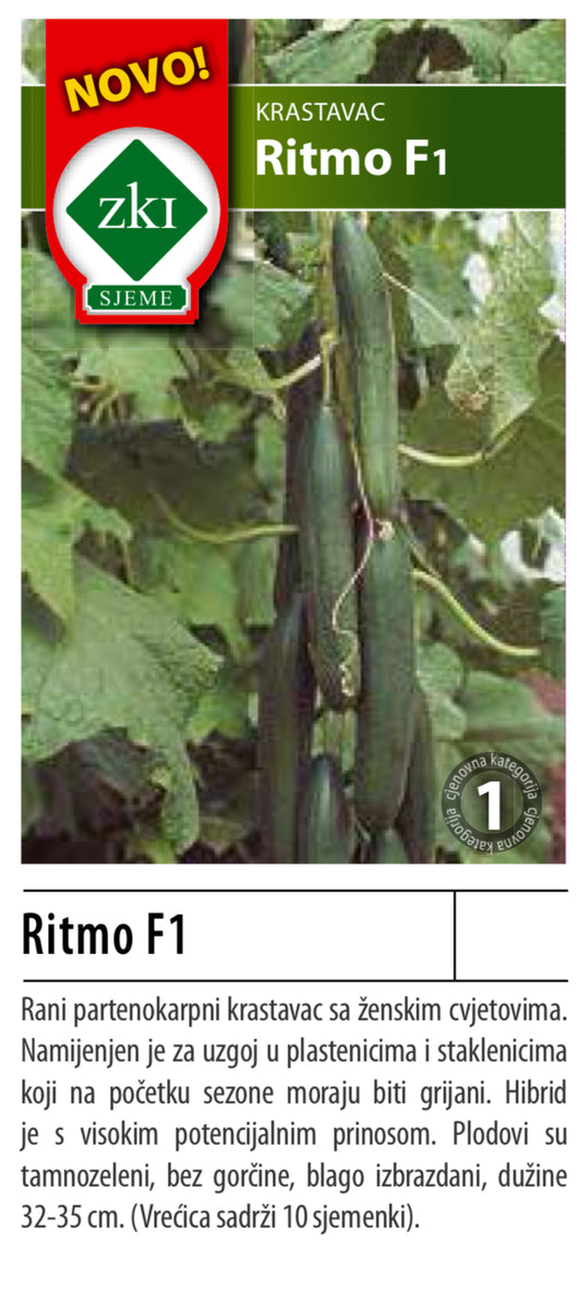 Ritmo F1 - krastavac
