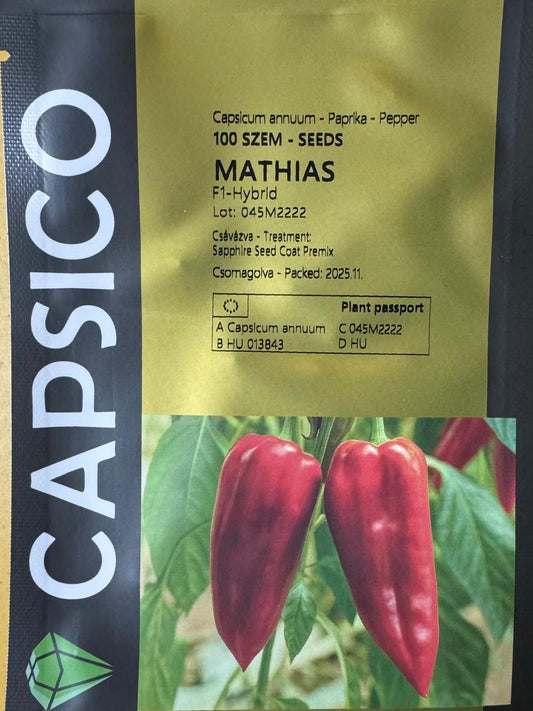 Mathias F1, paprika 100 sj.