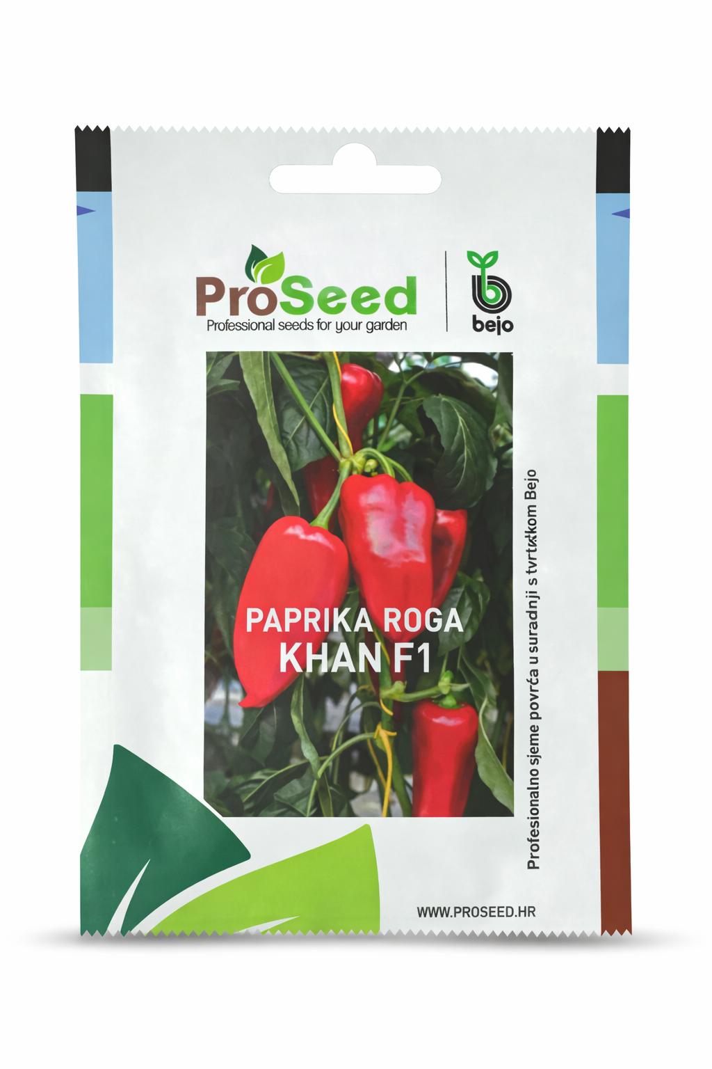 Khan F1, paprika roga 30 sj.