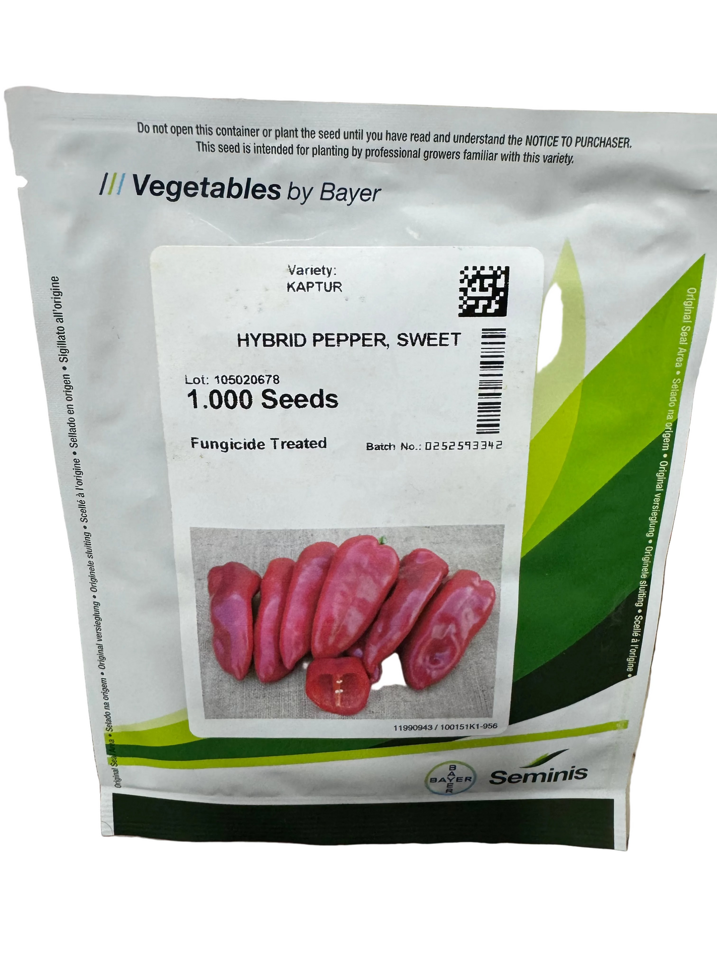 Kaptur F1 - Paprika 1000 sj.