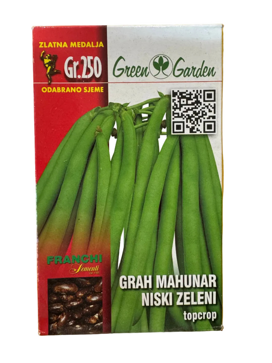 Grah mahunar niski zeleni - Top Crop 250g